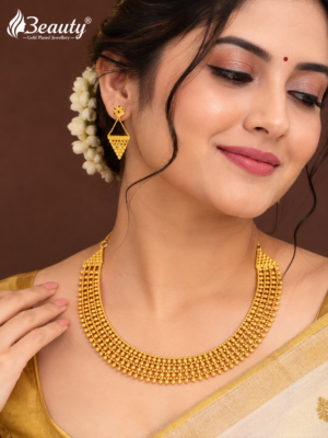 Gold Plated Necklace-317